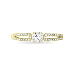Online Histoire d'Or Bague Solitaire Katalina Or Jaune Diamant