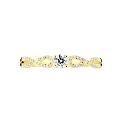 Histoire d'Or Bague Solitaire Livia Or Jaune Diamant* Bagues|Bagues Avec Pierre
