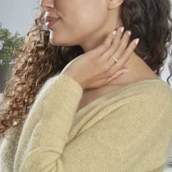 Histoire d'Or Bague Solitaire Livia Or Rose Diamant