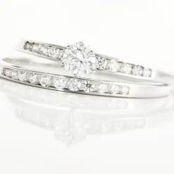 Histoire d'Or Bague Solitaire Maella Argent Blanc Oxyde De Zirconium* Bagues|Bagues Fantaisie