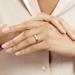 Histoire d'Or Bague Solitaire Maella Argent Blanc Oxyde De Zirconium* Bagues|Bagues Fantaisie