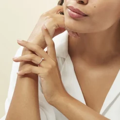 Histoire d'Or Bague Solitaire Mathylda Argent Blanc Oxyde De Zirconium* Bagues|Bagues Fantaisie