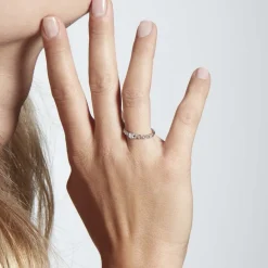 Histoire d'Or Bague Solitaire Moccus Argent Blanc Oxyde De Zirconium* Bagues|Bagues Fantaisie