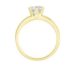 Histoire d'Or Bague Solitaire Natalia Or Jaune Diamant Synthetique* Bagues|Bagues Avec Pierre