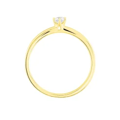 Discount Histoire d'Or Bague Solitaire Natalia or jaune diamant