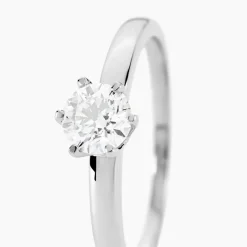 Histoire d'Or Bague Solitaire Natalia Pl Platine Blanc Diamant* Bagues|Bagues Avec Pierre