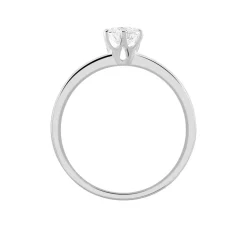 Histoire d'Or Bague Solitaire Natalia Pl Platine Blanc Diamant* Bagues|Bagues Avec Pierre