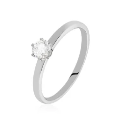 Histoire d'Or Bague Solitaire Natalia Pl Platine Blanc Diamant* Bagues|Bagues Avec Pierre