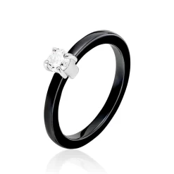 Histoire d'Or Bague Solitaire Nigelia Argent Blanc Oxyde De Zirconium* Bagues|Bagues Fantaisie