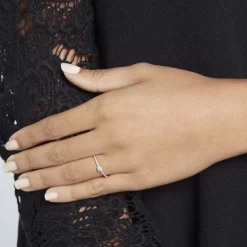 Histoire d'Or Bague Solitaire Nina Or Blanc Diamant* Bagues|Bagues Avec Pierre