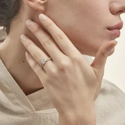 Histoire d'Or Bague Solitaire Ofelie De Zirconium* Bagues|Bagues Avec Pierre