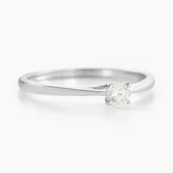 Histoire d'Or Bague Solitaire Or Blanc Aphrodite Diamant* Bagues|Bagues Avec Pierre