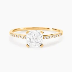 Histoire d'Or Bague Solitaire Or Jaune Beline Oxyde De Zirconium* Bagues|Bagues Avec Pierre