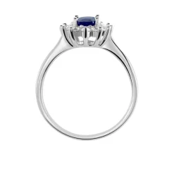 Histoire d'Or Bague Solitaire Perez Argent Blanc Oxyde De Zirconium* Bagues|Bagues Fantaisie