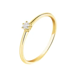 Histoire d'Or Bague Solitaire Samantha Or Jaune Diamant* Bagues|Bagues Avec Pierre