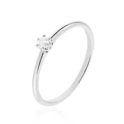 Histoire d'Or Bague Solitaire Samantha Or Blanc Diamant* Bagues|Bagues Avec Pierre