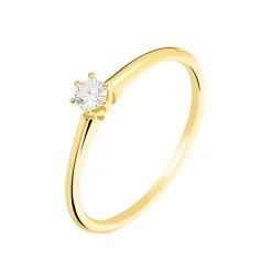 Histoire d'Or Bague Solitaire Samantha Or Jaune Diamant* Bagues|Bagues Avec Pierre