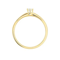 Histoire d'Or Bague Solitaire Samantha Or Jaune Diamant* Bagues|Bagues Avec Pierre