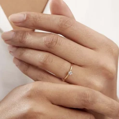 Histoire d'Or Bague Solitaire Samantha Or Jaune Diamant* Bagues|Bagues Avec Pierre