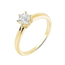 Histoire d'Or Bague Solitaire Samantha Or Jaune Diamant* Bagues|Bagues Avec Pierre