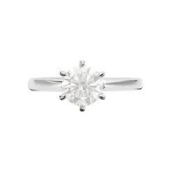 Histoire d'Or Bague Solitaire Samantha Or Blanc Diamant* Bagues|Bagues Avec Pierre