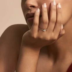 Histoire d'Or Bague Solitaire Servana De Zirconium* Bagues|Bagues Avec Pierre