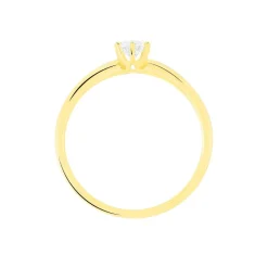 Hot Histoire d'Or Bague Solitaire Seynabou Or Jaune Diamant