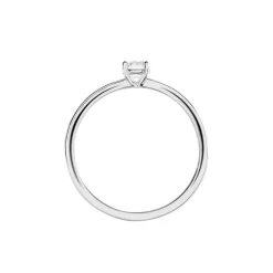 Histoire d'Or Bague Solitaire Stella Argent Blanc Oxyde De Zirconium* Bagues|Bagues Fantaisie