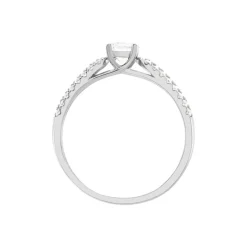 Histoire d'Or Bague Solitaire Stockholma Platine Blanc Diamant* Bagues|Bagues Avec Pierre