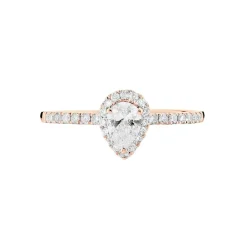 Histoire d'Or Bague Solitaire Tatiana Or Rose Diamant* Bagues|Bagues Avec Pierre