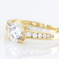 Histoire d'Or Bague Solitaire Tatjana Or Blanc Oxyde De Zirconium* Bagues|Bagues Avec Pierre