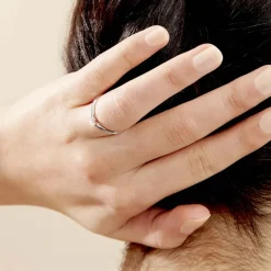 Histoire d'Or Bague Solitaire Veronika Or Blanc Diamant* Bagues|Bagues Avec Pierre