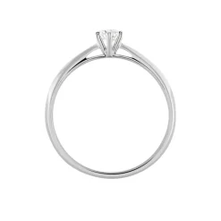 Histoire d'Or Bague Solitaire Veronika Or Blanc Diamant* Bagues|Bagues Avec Pierre