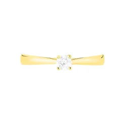 Discount Histoire d'Or Bague Solitaire Victoria Or Jaune Diamant