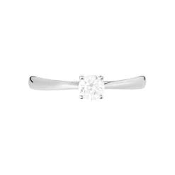 Histoire d'Or Bague Solitaire Victoria Or Blanc Diamant* Bagues|Bagues Avec Pierre