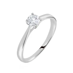 Histoire d'Or Bague Solitaire Victoria Platine Blanc Diamant* Bagues|Bagues Avec Pierre