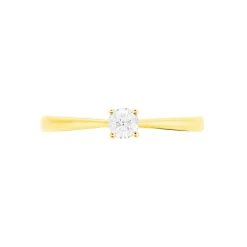 Histoire d'Or Bague Solitaire Victoria Or Jaune Diamant* Bagues|Bagues Avec Pierre