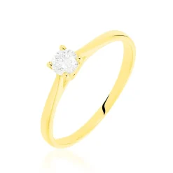 Histoire d'Or Bague Solitaire Victoria Or Jaune Diamant* Bagues|Bagues Avec Pierre