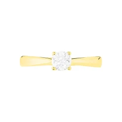 Histoire d'Or Bague Solitaire Victoria Or Jaune Diamant* Bagues|Bagues Avec Pierre