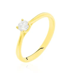 Histoire d'Or Bague Solitaire Victoria Or Jaune Diamant* Bagues|Bagues Avec Pierre