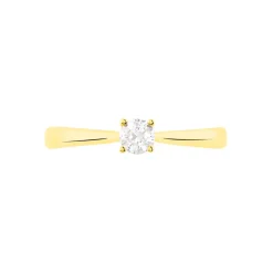Outlet Histoire d'Or Bague Solitaire Victoria Or Jaune Diamant