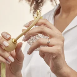 Histoire d'Or Bague Solitaire Vrille Or Blanc Diamant* Bagues|Bagues Avec Pierre