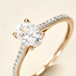 Histoire d'Or Bague Sorley Or Jaune Oxyde De Zirconium* Bagues|Bagues Avec Pierre