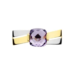 Histoire d'Or Bague Suzana Or Bicolore Amethyste* Bagues|Bagues Avec Pierre