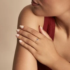 Histoire d'Or Bague Tamyra Or Blanc Saphir* Bagues|Bagues Avec Pierre