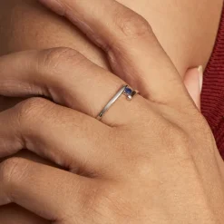 Histoire d'Or Bague Tamyra Or Blanc Saphir* Bagues|Bagues Avec Pierre