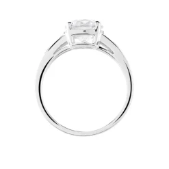 Histoire d'Or Bague Tatjana Or Blanc Oxyde De Zirconium* Bagues|Bagues Solitaires