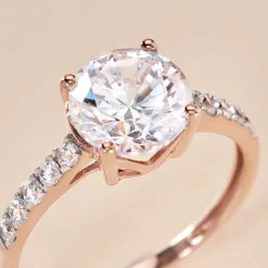 Sale Histoire d'Or Bague Terese De Zirconium or rose oxyde