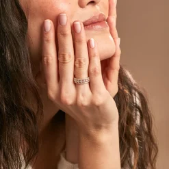 Sale Histoire d'Or Bague The Crown Or Jaune Oxyde De Zirconium