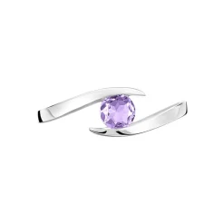 Histoire d'Or Bague Tiphaine Or Blanc Amethyste* Bagues|Bagues Avec Pierre